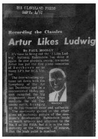Artur (Arthur Rubinstein) likes Ludwig