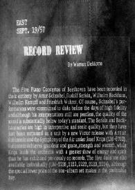 Record review