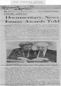 Documentary, news Emmy awards told