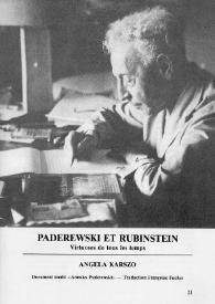 Annales Paderewski : Paderewski et Rubinstein : Virtuoses de Tous les Temps