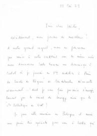 Carta dirigida a Arthur Rubinstein, 22-05-1972