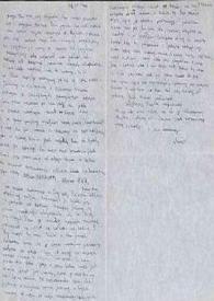 Carta dirigida a Aniela Rubinstein, 28-08-1940