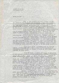 Carta dirigida a Alina Rubinstein, 21-11-1943