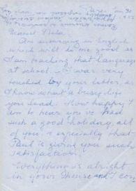 Carta dirigida a Aniela Rubinstein. París (Francia), 30 ; 13-01, 02-1955