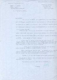 Carta dirigida a Aniela Rubinstein. Calpe, Alicante (España), 20-09-1958