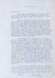 Carta dirigida a Aniela Rubinstein, 17-12-1957