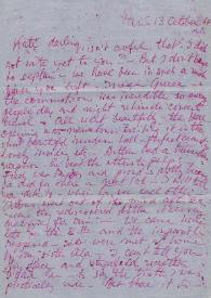 Carta a Kathryn Cardwell. París (Francia), 13-10-1957