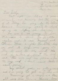 Carta dirigida a Arthur Rubinstein. Los Angeles, California (Estados Unidos), 07-12-1943