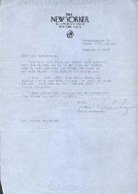 Carta dirigida a Aniela Rubinstein. Viena (Austria), 04-02-1958