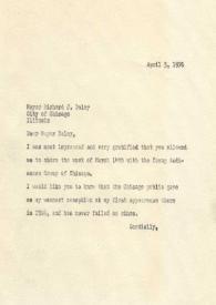 Carta a Richard J. Daley, 03-04-1976