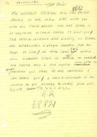 Carta dirigida a Abe Cohen, 08-06-1967