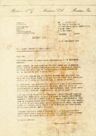 Carta dirigida a J. Bistritzky, 21-09-1976