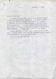 Carta dirigida a Jason Rubinstein, 11-09-1979