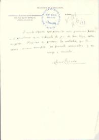 Carta de Estrada, Mario