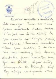 Carta de García Velloso, Enrique