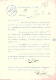 Carta de López, Luis C.