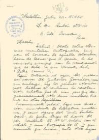 Carta de Jaramillo Arango, Rafael