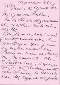 Carta de Fernández Pasalagua, Carlos