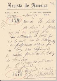 Carta de García Calderón, V.