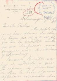 Carta de Cestero, Tulio M.