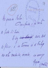 Carta de Garzón, Eugenio