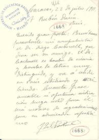 Carta de Gil Portone, J.