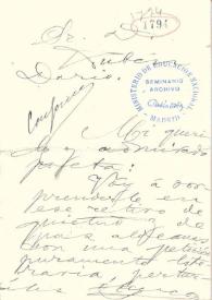 Carta de González Blanco, Andrés