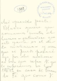 Carta de González Blanco, Pedro