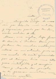 Carta de Ferrer Gibent, Pedro