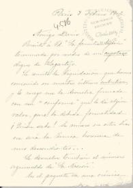 Carta de Sarmiento, F.