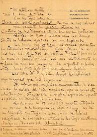 Carta del Marqués de Monsalud a F. Fita comunicándole el envío de dos calcos y el estado general de sus investigaciones por la zona de Almendralejo