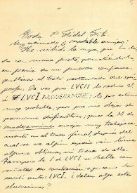 Carta de Moreno Maldonado a F. Fita acerca de la reconstrucción de un texto epigráfico y de la placa del pedestal de la Alcazaba de Málaga, le remite, calco, transcripción y noticia en prensa.