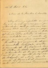 Carta de Miguel Mancheño a F. Fita acerca de dos epígrafes perdidos de las cercanías de Granada, uno borrado y el otro reutilizado, le remite copias de las inscripciones halladas en Arcos y alrededores.