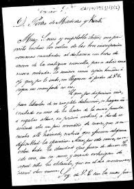 Carta en la que se informa del descubrimiento de tres inscripciones romanas en la muralla de Lugo, de las cuales se adjuntan calcos.