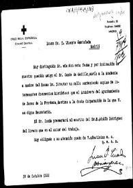 Carta de remisión de un rollo que contiene copias de documentos históricos existentes en el Archivo del Ayuntamiento de Jerez de la Frontera