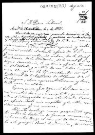Carta en la que le agradece la información sobre el libro impreso en Burgos, cuyo título es 
