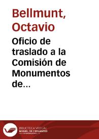Oficio de traslado a la Comisión de Monumentos de Oviedo las excavaciones y hallazgos realizados en el Campo Valdés (Gijón) en donde han aparecido restos de las termas romanas.