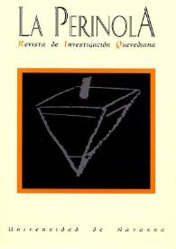 La Perinola : revista de investigación quevediana. Núm. 13, 2009