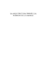 La arquitectura vernácula : patrimonio de la humanidad. Tomo II