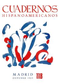 Cuadernos Hispanoamericanos. Núm. 118, octubre 1959