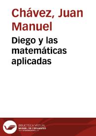Diego y las matemáticas aplicadas