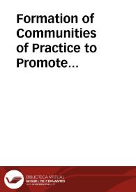 Formation of Communities of Practice to Promote Openness in Education