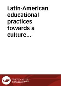 Latin-American educational practices towards a culture of openness in education