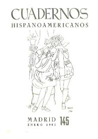 Cuadernos Hispanoamericanos. Núm. 145, enero 1962