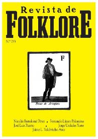 Revista de Folklore. Tomo 25a. Núm. 293, 2005