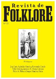Revista de Folklore. Tomo 23b. Núm. 271, 2003