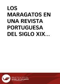 Los maragatos en una revista portuguesa del siglo XIX