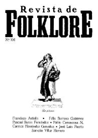 Revista de Folklore. Tomo 9b. Núm. 106, 1989