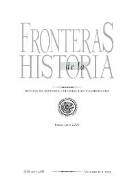 Fronteras de la Historia. Vol. 14, núm. 1, 2009