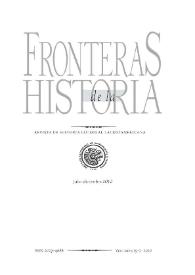 Fronteras de la Historia. Vol. 15, núm. 2, 2010